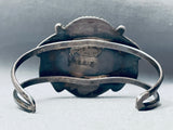 One Of The Best Ever Vintage Native American Navajo Abalone Sterling Silver Bracelet-Nativo Arts