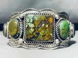 One Of The Best Damale Turquoise Vintage Native American Navajo Bracelet We Have Collected-Nativo Arts