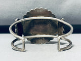 6 Inch Wrist Vintage Native American Zuni Inlay Vintage Turquoise Sterling Silver Bracelet-Nativo Arts