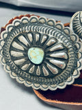 552 Grams Vintage Native American Navajo Royston Turquoise Sterling Silver Concho Belt-Nativo Arts