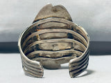 One Of The Best Ever Vintage Native American Navajo Royston Turquoise Sterling Silver Bracelet-Nativo Arts