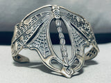 Wings Of The Dragonfly!! Vintage Sterling Silver Bracelet-Nativo Arts