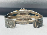 Gasp! Very Old Vintage Native American Navajo Royston Turquoise Sterling Silver Bracelet-Nativo Arts
