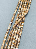 The Best Vintage Santo Domingo Tan Heishi Necklace Old-Nativo Arts