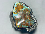 One Of The Best Ever Vintage Native American Navajo Royston Turquoise Sterling Silver Bracelet-Nativo Arts
