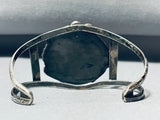 Important Vintage Native American Navajo Gilbert Turquoise Sterling Silver Bracelet-Nativo Arts
