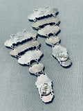 Important Best Vintage Leo Feeney Sterling Silver Chandelier Earrings-Nativo Arts