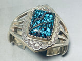 Important!!! Godber Turquoise Vintage Native American Navajo Sterling Silver Bracelet-Nativo Arts