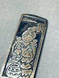 Excellent Vintage Native American Navajo Sterling Silver Storyteller Pin-Nativo Arts