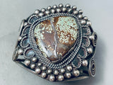 One Of The Best Ever Vintage Native American Navajo 38 Turquoise Sterling Silver Bracelet-Nativo Arts