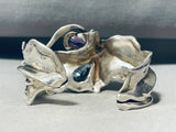 Most Unique Vintage Topaz Amethyst Sterling Silver Bracelet-Nativo Arts