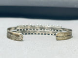 Best Vintage Native American Zuni Turquoise Sterling Silver Bracelet-Nativo Arts