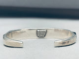 Most Unique Vintage Native American Navajo Jet Sugulitew Sterling Silver Inlay Bracelet-Nativo Arts