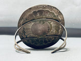 Important!! Battle Mountain Turquoise Vintage Native American Navajo Sterling Silver Bracelet-Nativo Arts