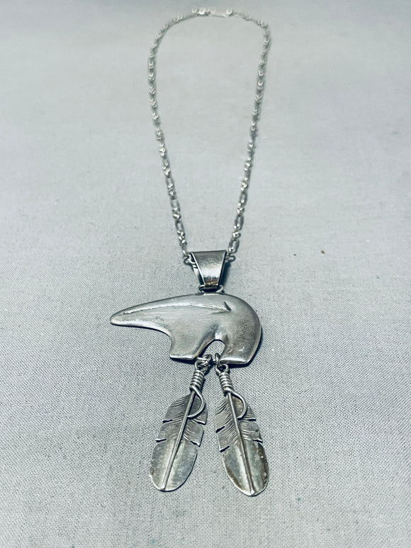 Silver bear necklace | Lost & Faune