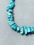 Chunky Nugget Vintage Native American Navajo Sterling Silver Necklace
