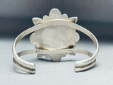 Stars Of Turquoise Vintage Native American Navajo Sterling Silver Bracelet Cuff-Nativo Arts