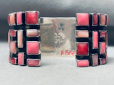 The Best Vintage Southwest Pink Shells Sterling Silver Bracelet-Nativo Arts