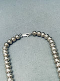 Womens Vintage Southwest Turquoise Sterling Silver Squash Blossom Necklace-Nativo Arts
