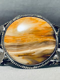 Sands Of The Desert Vintage Native American Navajo Sterling Silver Bracelet-Nativo Arts
