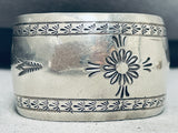 Fascinating Vintage Native American Navajo Sterling Silver Bracelet-Nativo Arts