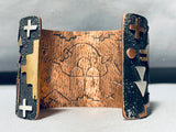 The Best Vintage Santo Domingo Sterling Silver Copper Gold Bracelet-Nativo Arts