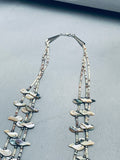 One Of The Most Detailed Vintage Santo Domingo Bird Shell Necklace-Nativo Arts