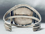 The Best Vintage Native American Navajo Walnut Turquoise Inlay Sterling Silver Bracelet-Nativo Arts