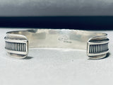 Opulent Opal!! Vintage Native American Navajo Gaspeite Sterling Silver Bracelet-Nativo Arts