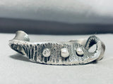 Gasp! Elevated Workmanship Hand Twisted Sterling Silver Vintage Native American Navajo Bracelet-Nativo Arts