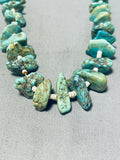 Wonderful Vintage Native American Navajo Royston Turquoise Necklace-Nativo Arts