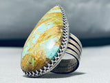 Jacob Francosa San Felipe Royston Turquoise Sterling Silver Ring-Nativo Arts