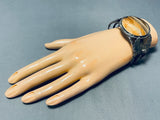 Sands Of The Desert Vintage Native American Navajo Sterling Silver Bracelet-Nativo Arts