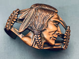 The Best Vintage Navajo Copper Head Detailed Bracelet Cuff-Nativo Arts