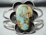Exquisite Vintage Native American Navajo Royston Turquoise Sterling Silver Bracelet-Nativo Arts