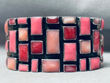 The Best Vintage Southwest Pink Shells Sterling Silver Bracelet-Nativo Arts