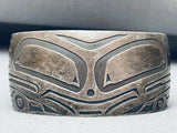 Bennard Frances Dallasvuyaoma Native American Hopi Sterling Silver Bracelet-Nativo Arts