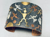 The Best Vintage Santo Domingo Sterling Silver Copper Gold Bracelet-Nativo Arts