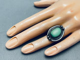 Special Vintage Native American Navajo Royston Turquoise Sterling Silver Ring-Nativo Arts