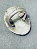 Marvelous Vintage Native American Navajo Damale Turquoise Sterling Silver Ring-Nativo Arts