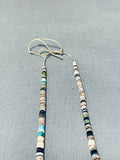 Native American Wonderful Vintage Santo Domingo Turquoise & Shell Necklace-Nativo Arts