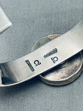 Important Vintage Native American Zuni Colin Coonsis Master Inlay Sterling Silver Bracelet-Nativo Arts
