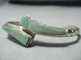 Fantastic Vintage Native American Navajo Royston Turquoise Sterling Silver Bracelet-Nativo Arts