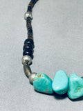 Native American Phenomenal Vintage Santo Domingo 3 Royston Turquoise Shell Necklace-Nativo Arts