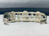 Unique Vintage Native American Navajo Royston Turquoise Sterling Silver Bracelet-Nativo Arts