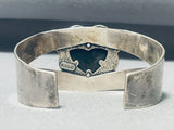Love Of Turquoise Vintage Sterling Silver Bracelet Cuff-Nativo Arts