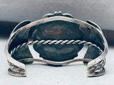 One Of The Most Unique Vintage Native American Navajo Bulbous Agate Sterling Silver Bracelet-Nativo Arts