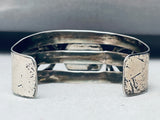 Royston Florals Vintage Native American Navajo Turquoise Sterling Silver Bracelet-Nativo Arts