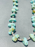 Native American Breathtaking Vintage Santo Domingo Royston Turquoise Shell Necklace-Nativo Arts