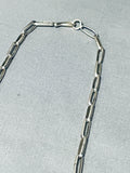 Very Important Vintage Native American Navajo Ben Begaye (d.) Turquoise Sterling Silver Necklace-Nativo Arts